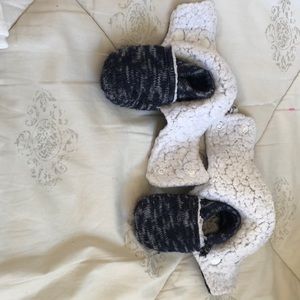 Pair of 6 month old baby slippers